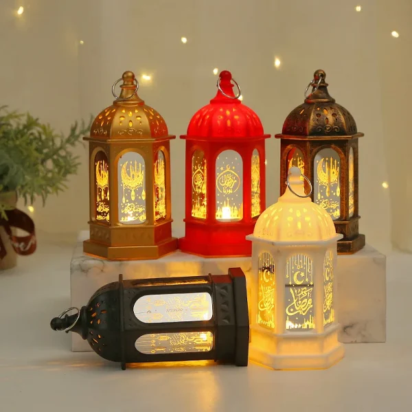 Sc03968379dea4027b2e4ecee4e98ab8aD.webp رمضان LED فانوس ضوء عيد مبارك الديكور للمنزل الإسلامي مسلم مهرجان حفلة رمضان كريم ديكور عيد الأضحى 2026